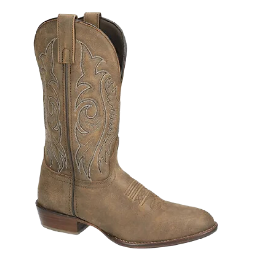Men's Dalton Brown Round Toe Boot By Smoky Mountain Boots 4312