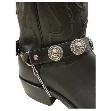 Skull Concho Boot Bracelet by Fashion West BBR-18