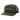 "CR87" Cactus Ropes Olive / Black 5-Panel Trucker with Black / Grey Rectangle Patch - CR087