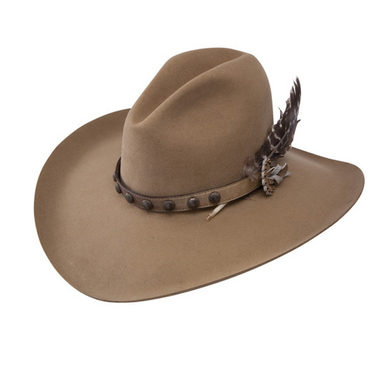 Broken Bow 4X Tan Buffalo Felt Hat by Stetson SBBBOW-6943