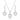 Frozen Heart Jewelry Set by Montana Silversmiths JS4653
