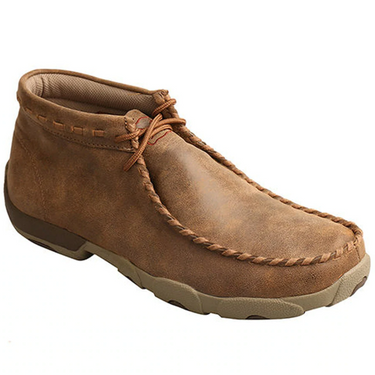 Men's Lace Edge Chukka Driving Moc by Twisted X MDM0049