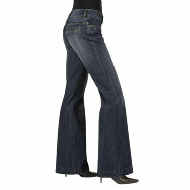 Women's Stetson Stretch Trouser Jean Long 36" 11-054-0202-0130 BU