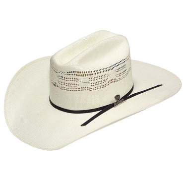 Men's White Bangora Western Hat By M&F A73102