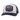 Salado White And Navy 5-Panel Trucker Ball Cap