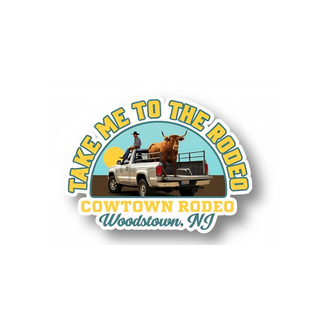 Coombs Rodeo Sticker Cowtown Rodeo Die Cut Sticker - YBL – Cowtown Cowboy Outfitters