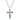 Still Waters Turquoise Cross Necklace