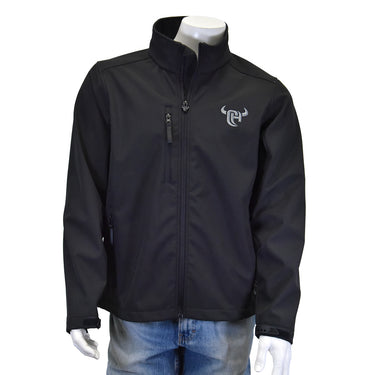 Men's Black Polyshell Jacket - 192226-010-M