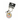 Dangle Cowtown Rodeo Circle Keychain