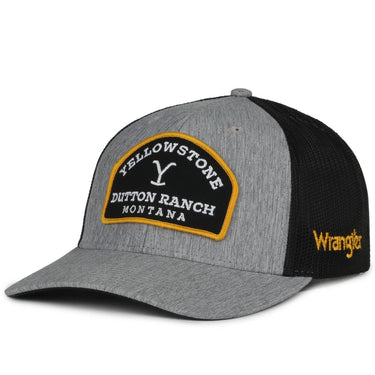 Wrangler Yellowstone Dutton Ranch Montana Patch Cap