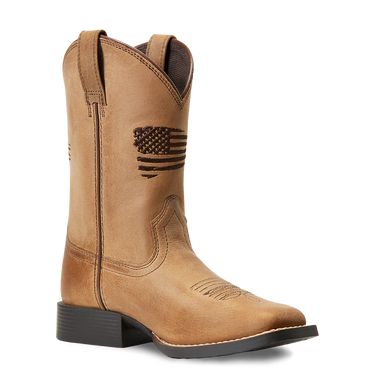 Youth Patriot Homestead Brown Western Boot 10039909