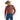 Men's Burnt Orange Checotah Western Long Sleeve Shirt by Wrangler 112351473