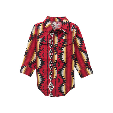 Baby Boy Bodysuit in Red Multi 112369546