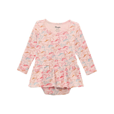 Baby Girl Bodysuit with Skirt in Pink 112371931