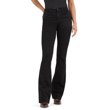 Women's Wrangler Black Bespoke Bootcut Jean - High Rise - Leighton 112371949