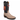 Smooth Ostrich K.E. Cutter Toe Boot in Mocha