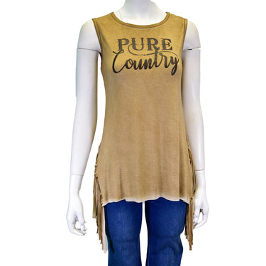 Pure Country Side Fringe Tank