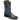Men's Navy Caiman Tail Wide Square Toe Boot