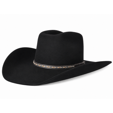 USA製 STALLION by STETSON ウールハット ブラック The Square Stetson Stallion Black Cowboy Hat – Cowtown Cowboy