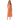 Rock & Roll Denim Boot Stitch Print Dress Duster in Orange