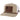 "Liberty Roper" Tan/White W/Leather Patch Trucker Hat - 2610T-TNWH