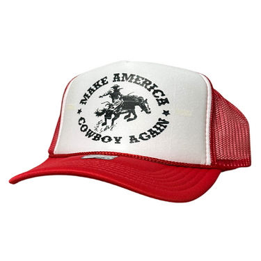 Make America Cowboy Trucker Hat