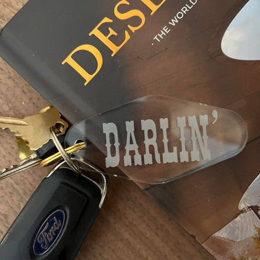 Darlin' Keychain Western Keychains Western Accessory