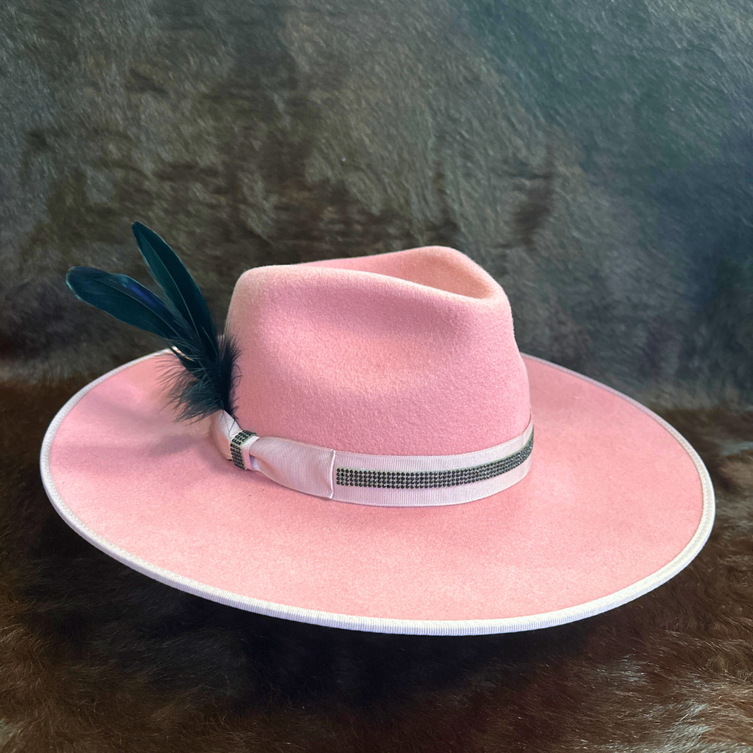 Pink Python Hat – Cowtown Cowboy Outfitters