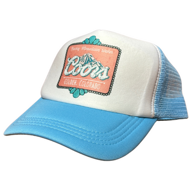 Rocky Mountain Water Trucker Hat - Blue