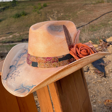 Blessed Hand Painted Hat