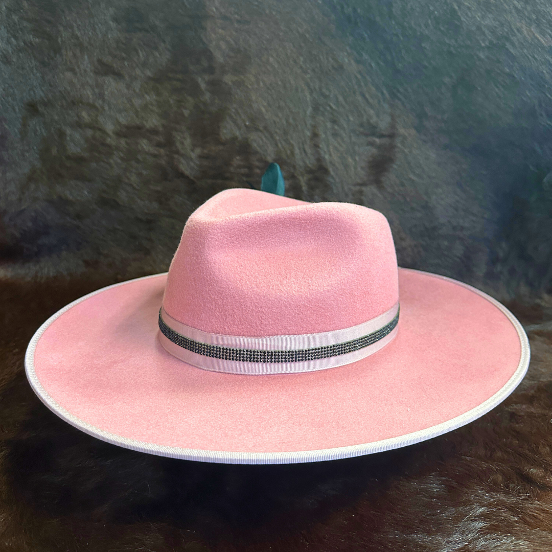 Python Cowboy Hat Pink Python Hat – Cowtown Cowboy Outfitters