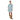 Women's Solid Mint Green Rose Shirt Dress
