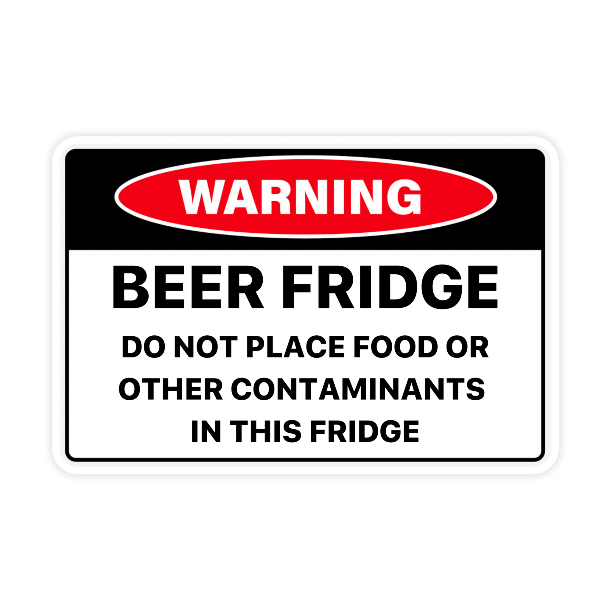 Beer Fridge Stickers, Beer Stickers, Funny Warning Sticker, Meme Stick ...
