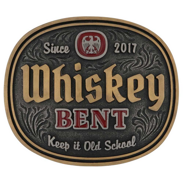 Keep it Old School Whiskey Bent Buckle A1018WR