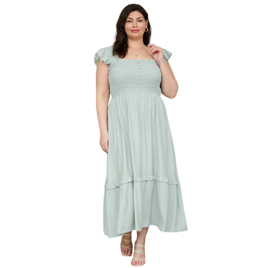 midi cowgirl dresses for women aohooy Cowboy Dress for Women Western Style Solid Gothic Vintage Beach Midi Dresses Irregular Hem Ruffled Long Sleeve Sundress Outfit 2025 Khaki,M