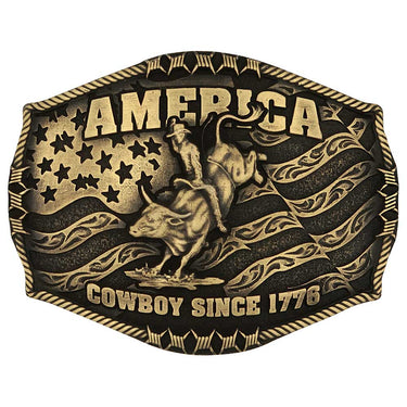 Cowboy Since 1776 Attitude Buckle