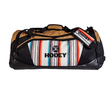 Hooey Competitor Serape Striped Print Duffle Bag DB001TNBK