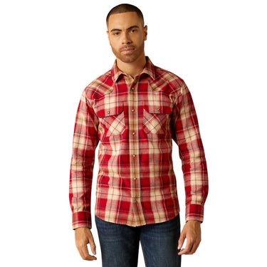 Men's Honor Retro Fit Shirt in Rosewood by Ariat 10052322