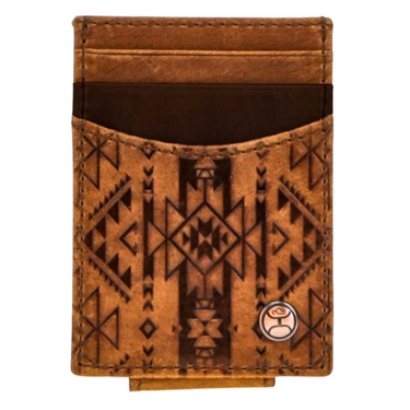 Monterrey Brown Monterey Embossed Money Clip Wallet HMC021-TNBR