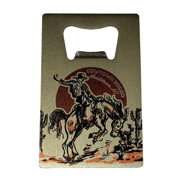 Cowtown Rodeo Metal Bottle Opener BQHD-D02