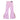 Girl's Pink Fringe Flare Leg Jean - 802249-150-JT