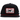 John Wayne Black 6-Panel Trucker with Red/White Patch - OSFA