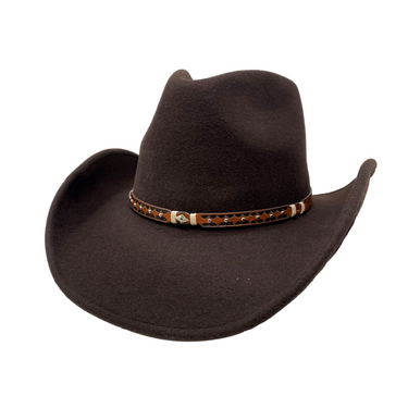Shapeable Brown Wool Cowboy Hat Lakota by Natko Inc. LAKOTA-BR