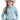 Girl's Turquoise Print Long Sleeve Snap Shirt LGN2S09912