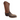 Men's Gordon Chocolate Leather Wide Square Boot M4099.WF
