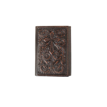 Nocona Trifold Scroll Cross Wallet - N5417444 – Cowtown Cowboy