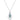 Moonlit Ocean Turquoise Necklace