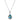 Blue Rivers Turquoise Necklace