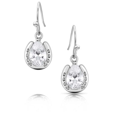 Lucky Trot Crystal Earrings