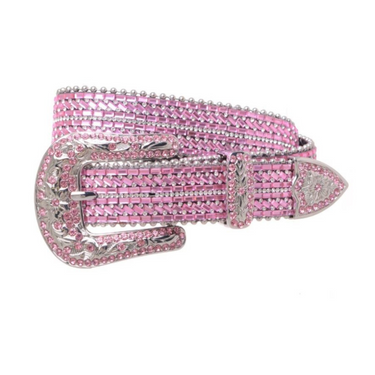 Kid's Pink Glitz Belt - K519